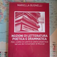 nozioni di letteratura poetica e drammatica