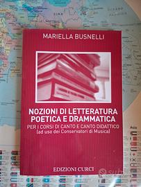 nozioni di letteratura poetica e drammatica