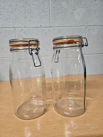 barattoli in vetro litri 2