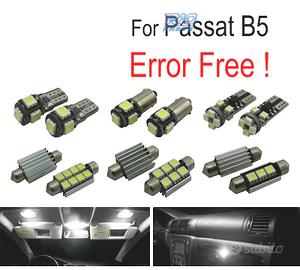 KIT 11 LAMPADE LED INTERNE PER VOLKSWAGEN VW VOLKS