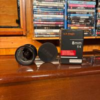 Slr Magic 8mm f/4(M4/3)+Slr Magic 12mm T1.6(M4/3)