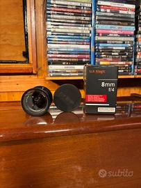 Slr Magic 8mm f/4(M4/3)+Slr Magic 12mm T1.6(M4/3)