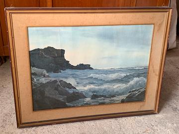 Dipinto su tela anni 60 Sardegna
