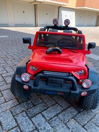 Auto elettrica 2 posti maxi fuoristrada 12v