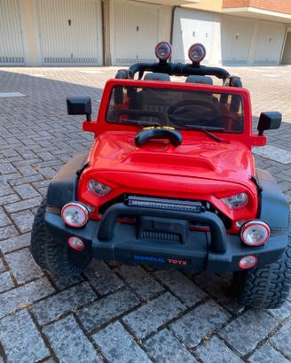 Auto elettrica 2 posti maxi fuoristrada 12v