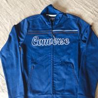 Giacca Converse Blu logo a ricamo