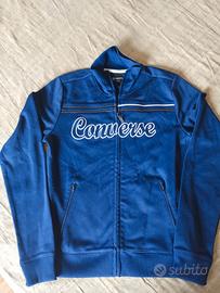 Giacca Converse Blu logo a ricamo
