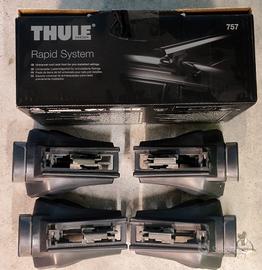 Thule 757, kit per auto con barre longitudinali