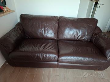 divano letto in pelle 3 posti