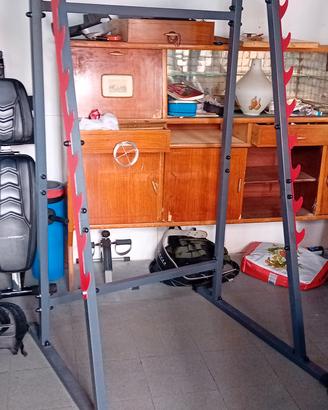 Rack Squat Rack Portabilanciere 