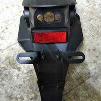 Porta targa Kawasaki e frecce z750/1000 2003/2006