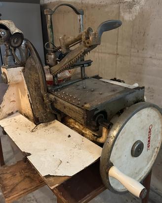 Affettatrice Oberwerk manuale