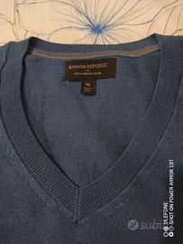 Pullover da uomo Banana Republic XL blu