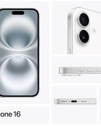 Iphone 16 bianco 128gb