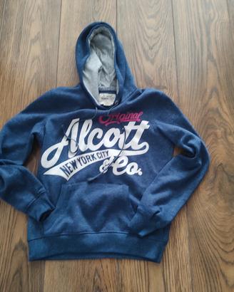 felpa blu ALCOTT small ragazza.