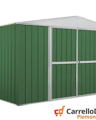 Box in lamiera di Acciaio 360x260cm 9mq verde