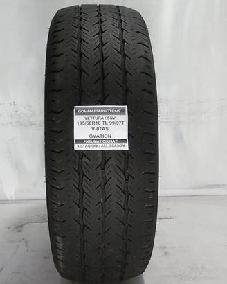 1 PNEUMATICO USATO 195/60R16c 99/97T V-07 OVATION 