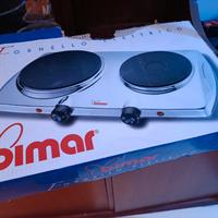 fornello elettrico a due piastre 