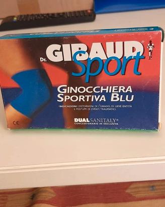 ginocchiera sportiva blu Gibaud 