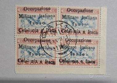 francobolli occupazione italiane itaca