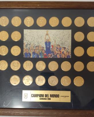 Collezione Monete Campioni Del Mondo Italia 2006 