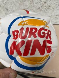 Pallone burger king pubblicitario
