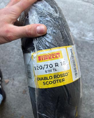 Pneumatico scooter Pirelli Diablo Rosso 120/70 R16
