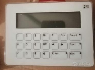 Tastiera allarme PESS Hi-Tech Touch Bianca