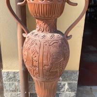 Anfora vaso giardino terracotta cotto toscano