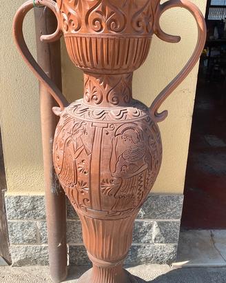 Anfora vaso giardino terracotta cotto toscano