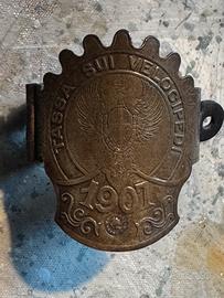Tassa sui velocipedi 1907 milano