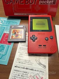 Nintendo Game Boy Pocket in colorazione Red(Rossa)