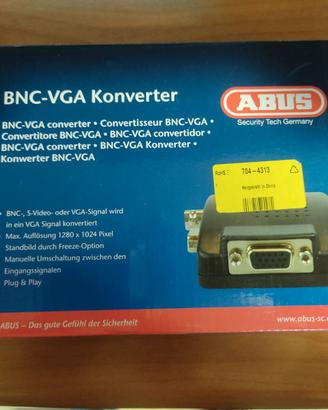 ABUS TVAC2000 BNC to VGA Converter