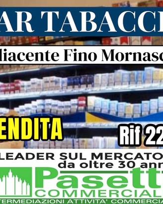BAR TABACCHI adiacente Fino Mornasco