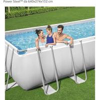 Piscina Bestway Power Steel  640x274x132 Cm