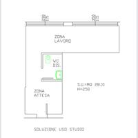 Ufficio/Appartamento monolocale