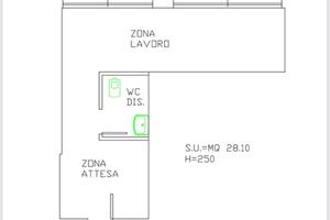 Ufficio/Appartamento monolocale