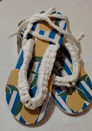 Infradito crochet 