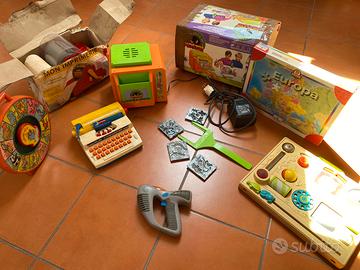 Lotto giochi vintage anni 80/90