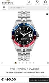 orologio originale Philips Watch nuovo 