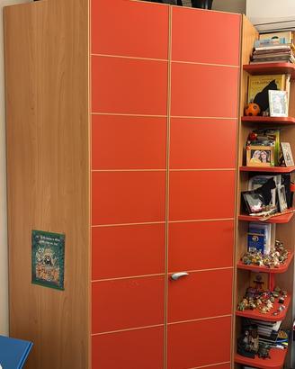 Cabina armadio ad angolo