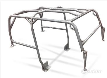 Full Roll Cage Kit (Gabbia) GenRight per JEEP TJ