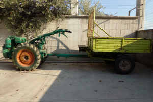 Motocoltivatore Goldoni con carretto