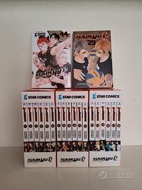 Manga Haikyuu!! Vol. 1-18 con Box