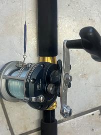 Canna traina carrucolata