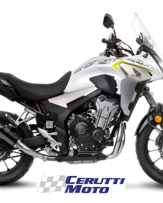 Scarico Leovince GP CORSA EVO BLACK Honda CB 500