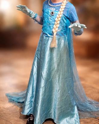 Costume Elsa Frozen 8 anni