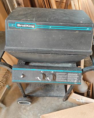 barbecue a gas