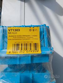 Scatole da incasso elettriche rettangolari