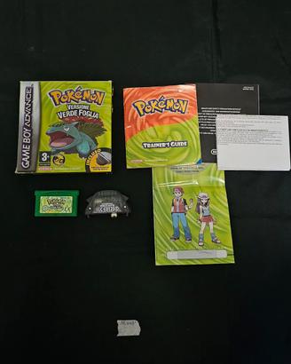 Pokemom Verde Foglia Nintendo Gameboy Advance